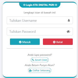 Register PGRI Tabanan - Persatuan Guru Republik Indonesia Cabang Kabupaten Tabanan